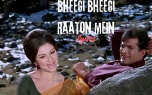 bheegi bheegi raaton mein lyrics