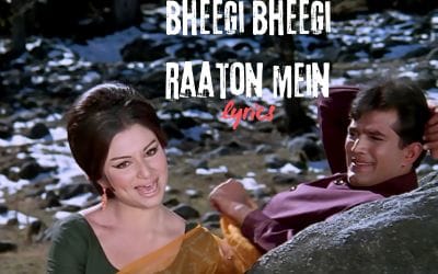 bheegi bheegi raaton mein lyrics